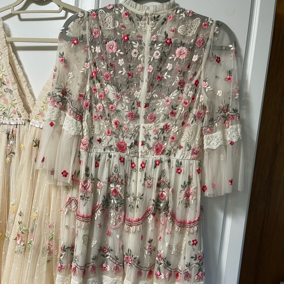 NWT Needle & Thread Butterfly Meadow Dress in Moonshine White. Size US 6. - Picture 9 of 9